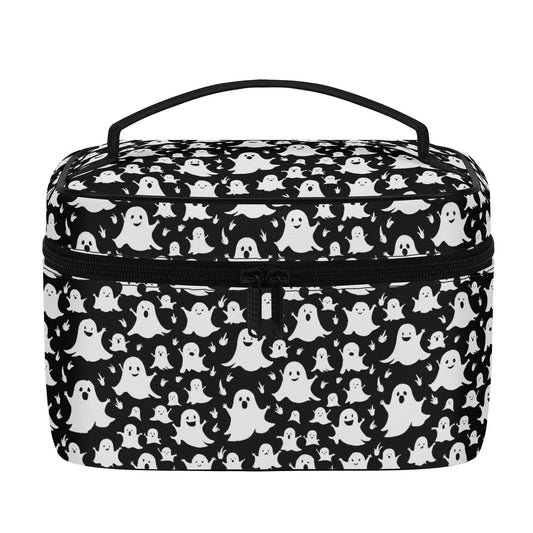 Spooky Ghost Leather Cosmetic Bag - DeRose Seasonal