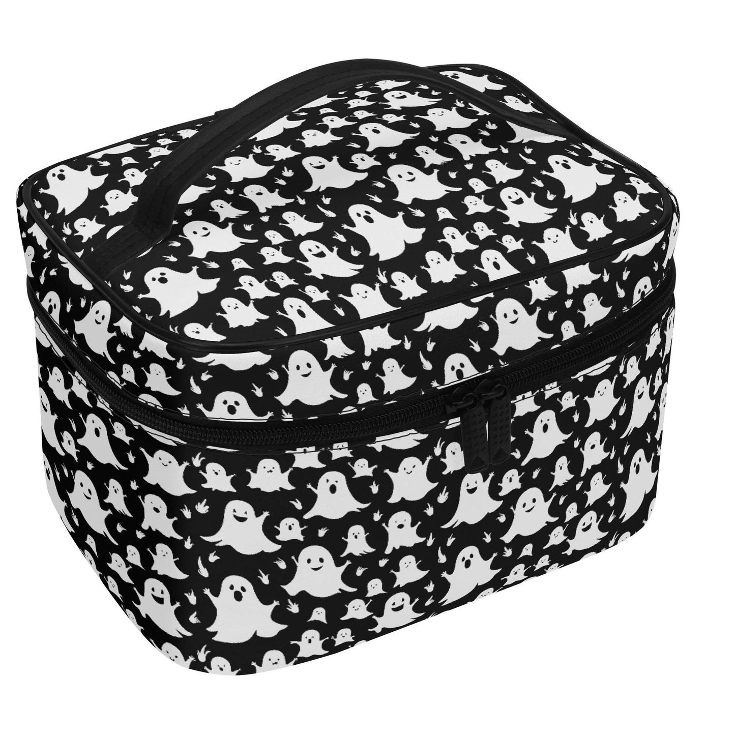 Spooky Ghost Leather Cosmetic Bag - DeRose Seasonal