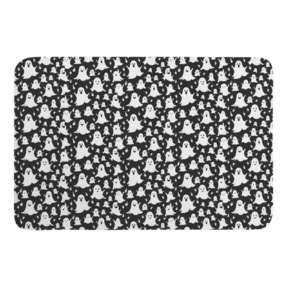 Spooky Ghost Plush Indoor Doormat - DeRose Seasonal
