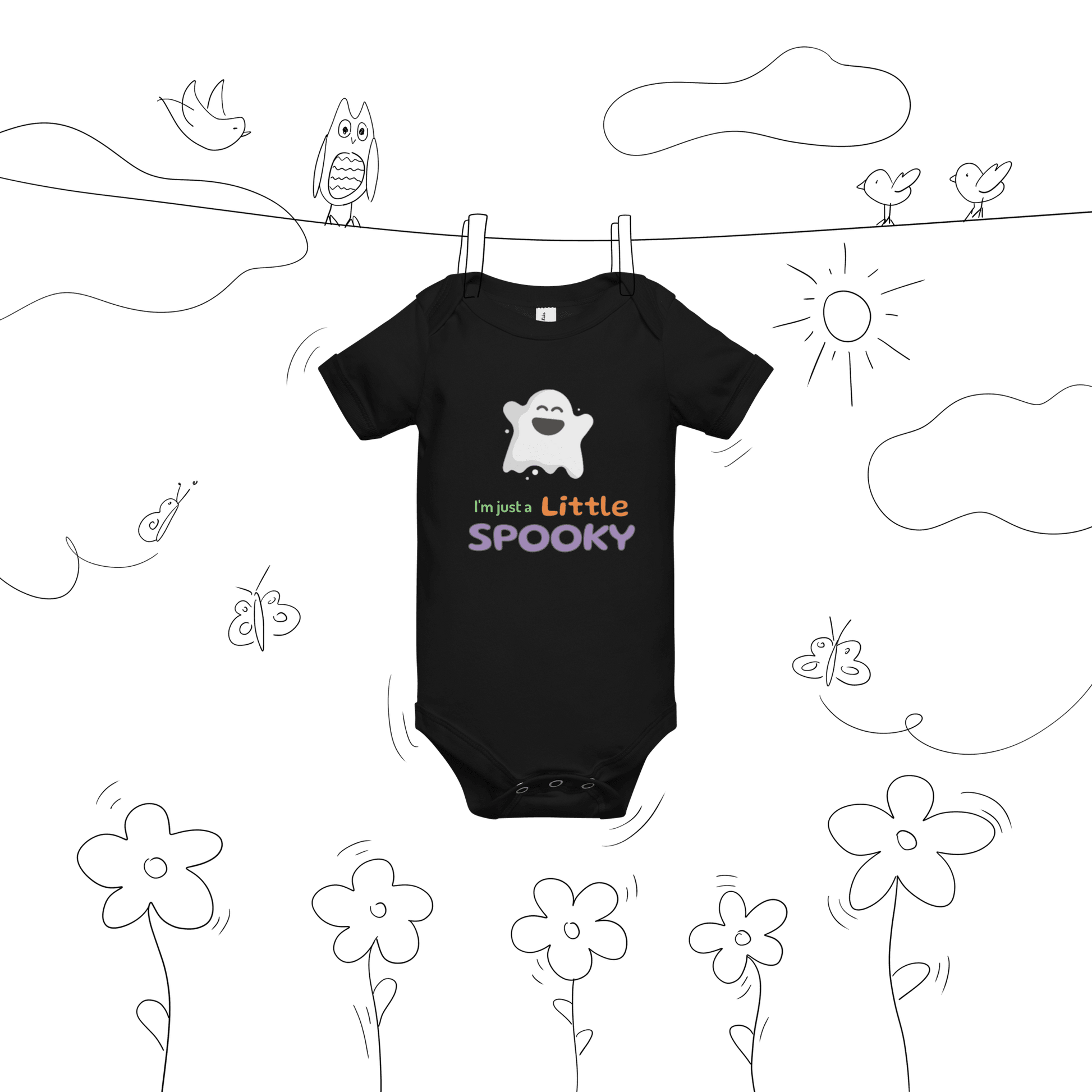 Spooky Halloween Baby onesie - DeRose Seasonal