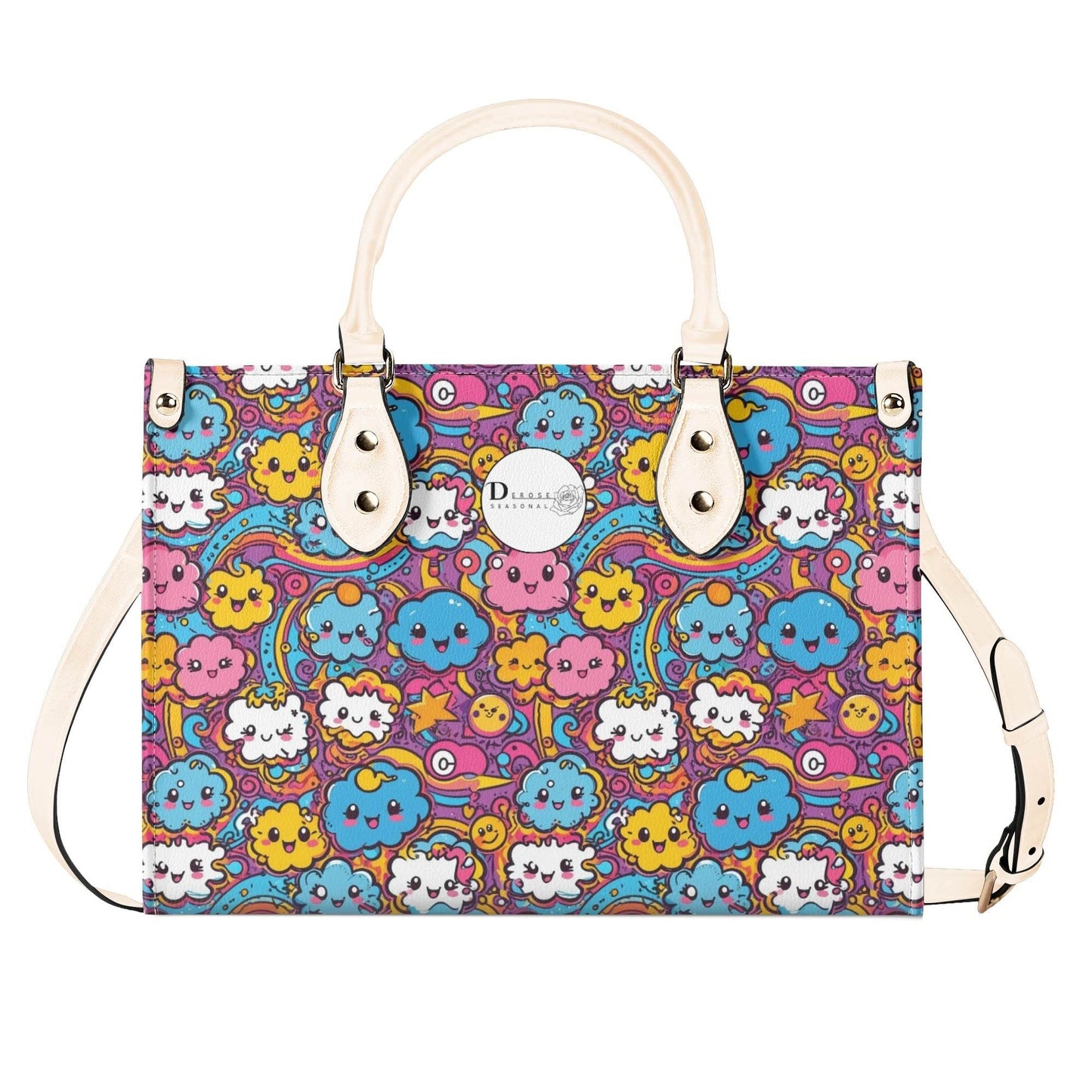 Squishy Cloud Luxury Women Leather Handbag (3 sizes) - DeRose Seasonal