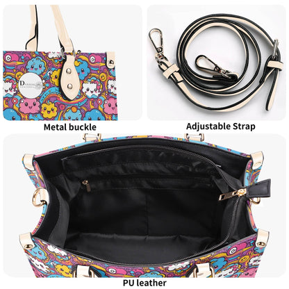 Squishy Cloud Luxury Women Leather Handbag (3 sizes) - DeRose Seasonal