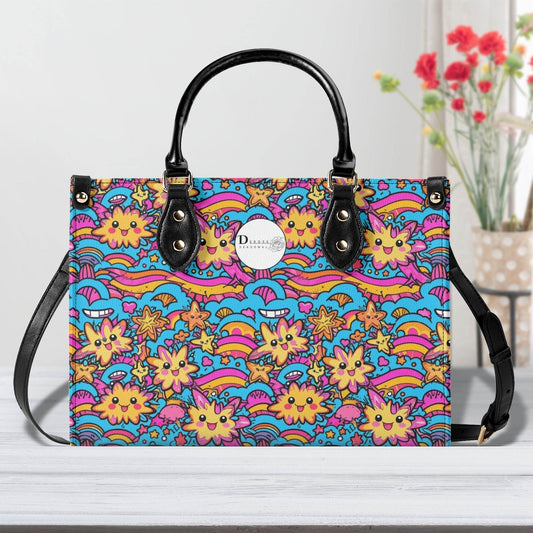 Squishy Star Luxury Women Leather Handbag (3 sizes) - DeRose Seasonal