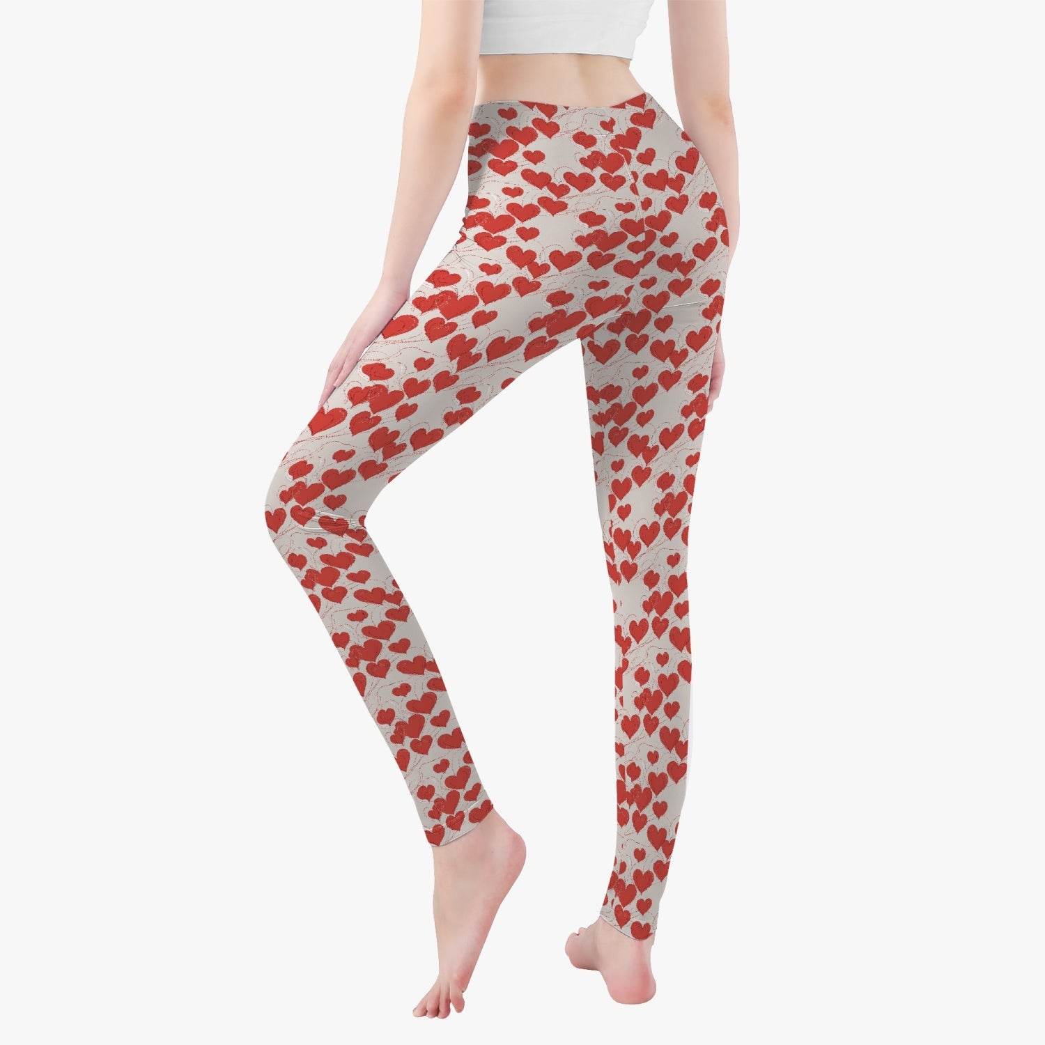 Tiny Hearts Women's Yoga Pants - DeRose Seasonal