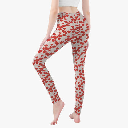 Tiny Hearts Women's Yoga Pants - DeRose Seasonal