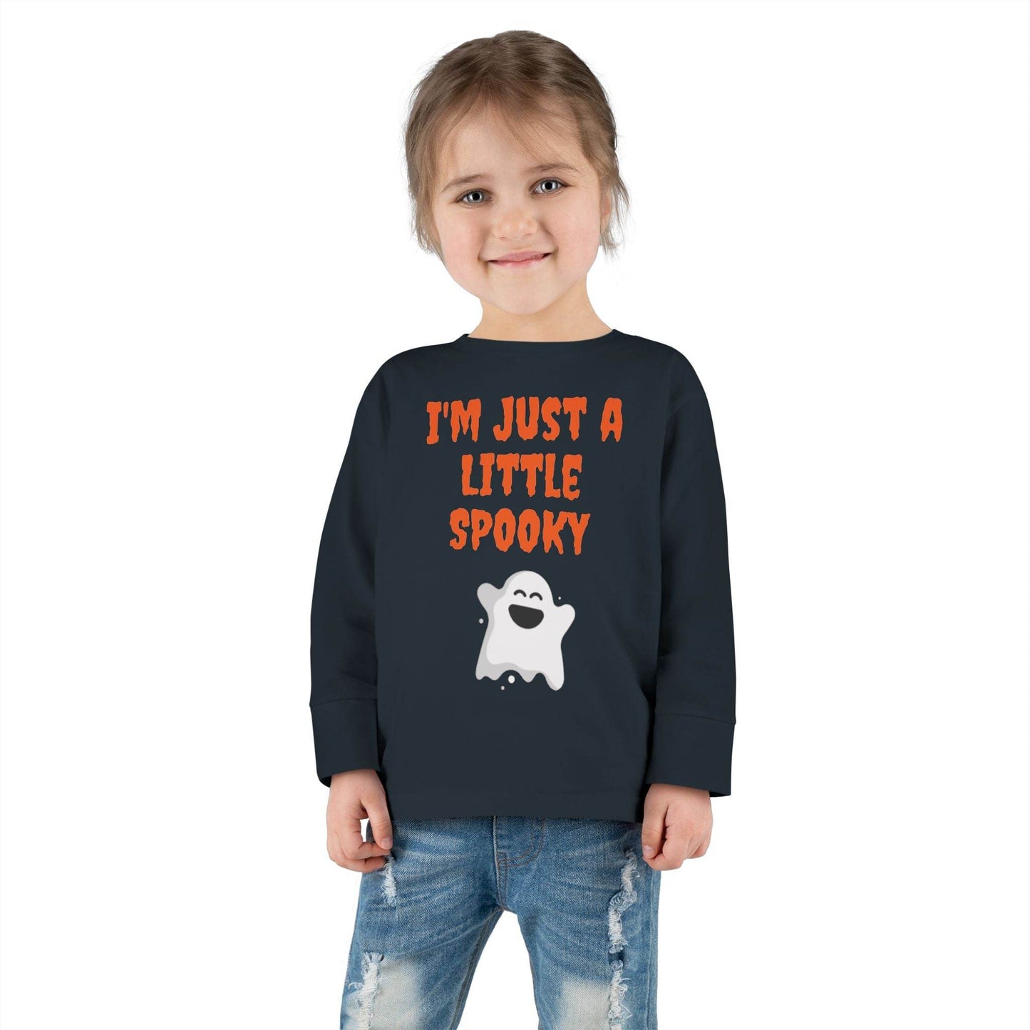Toddler Kids Spooky Long Sleeve T-Shirt - DeRose Seasonal