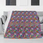 Trippy Bunny Flannel Breathable Blanket 4 Sizes - DeRose Seasonal