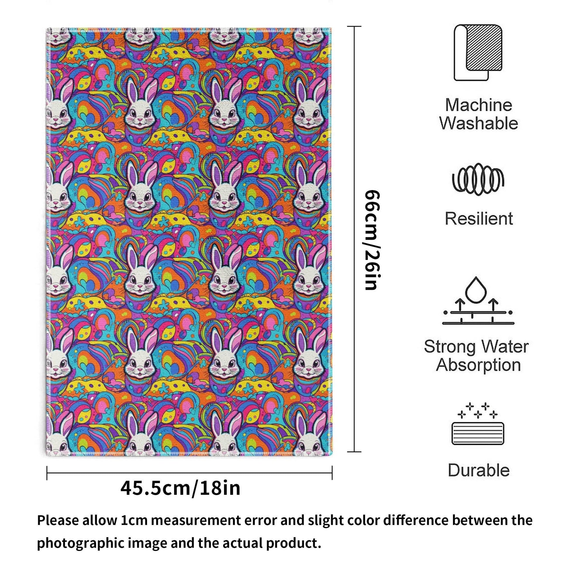 Trippy Bunny Hand Towels (6 Pcs) - DeRose Seasonal