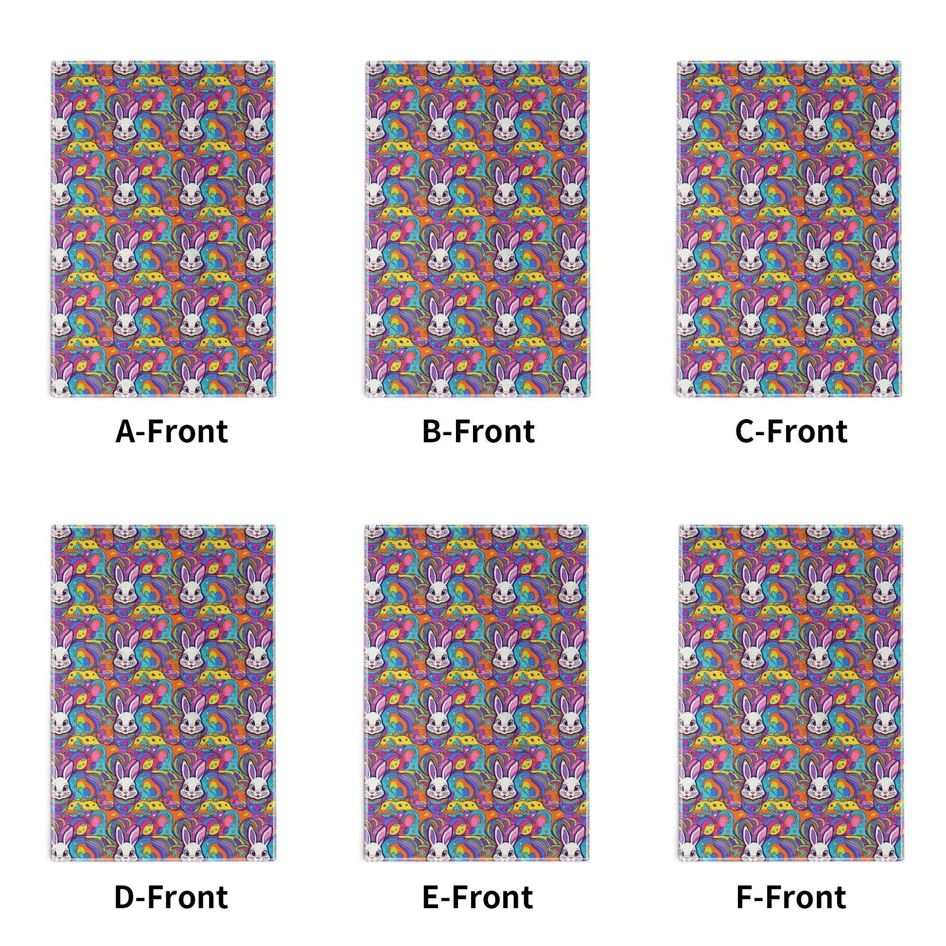 Trippy Bunny Hand Towels (6 Pcs) - DeRose Seasonal