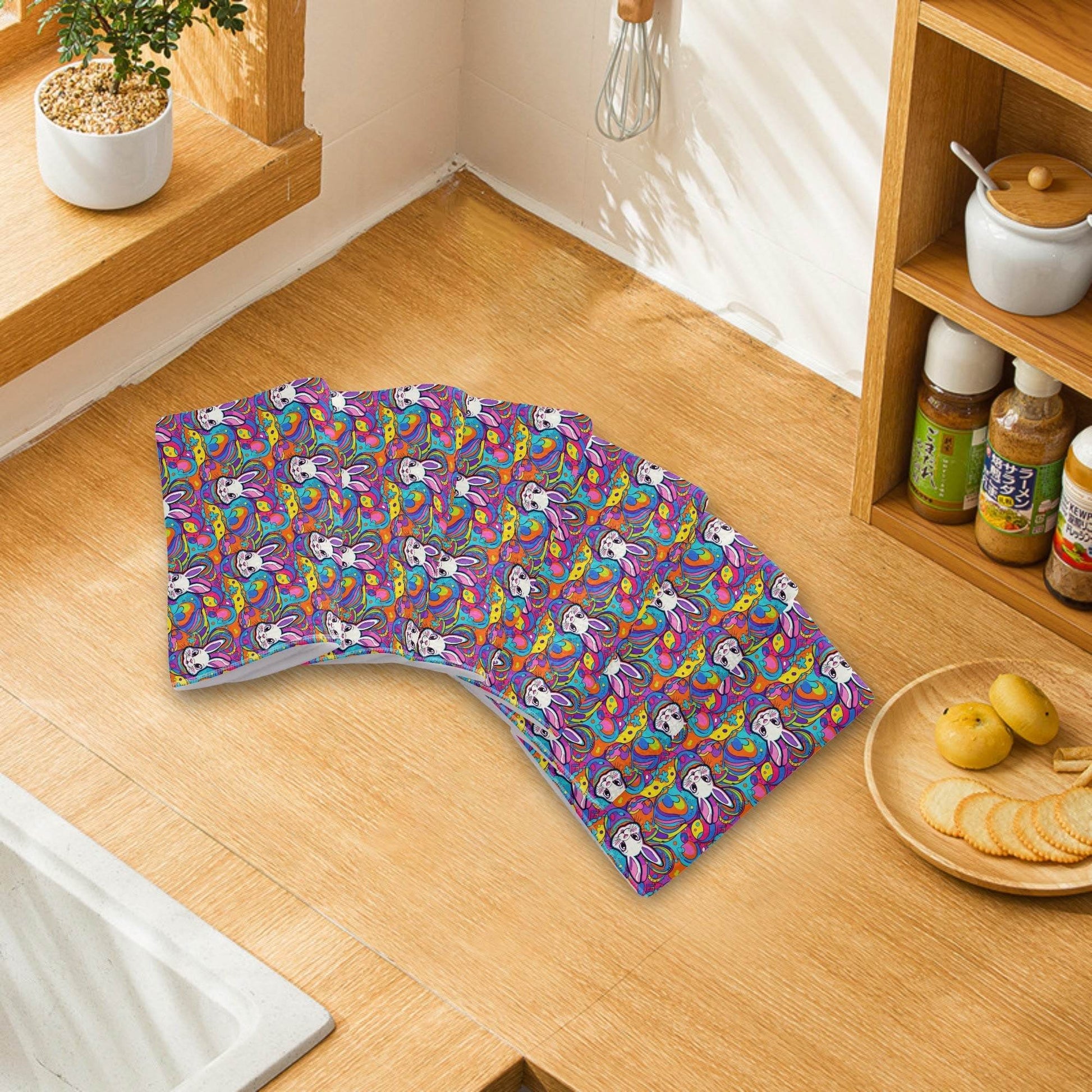 Trippy Bunny Hand Towels (6 Pcs) - DeRose Seasonal