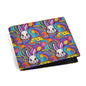 Trippy Bunny Men's Leather Folded Wallet - DeRose Seasonal