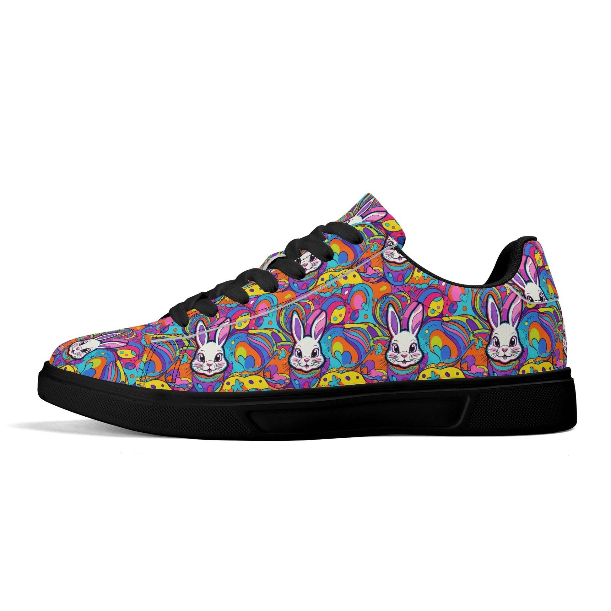 Trippy Bunny Lightweight Brand Low Top Leather Shoes - DeRose Seasonal