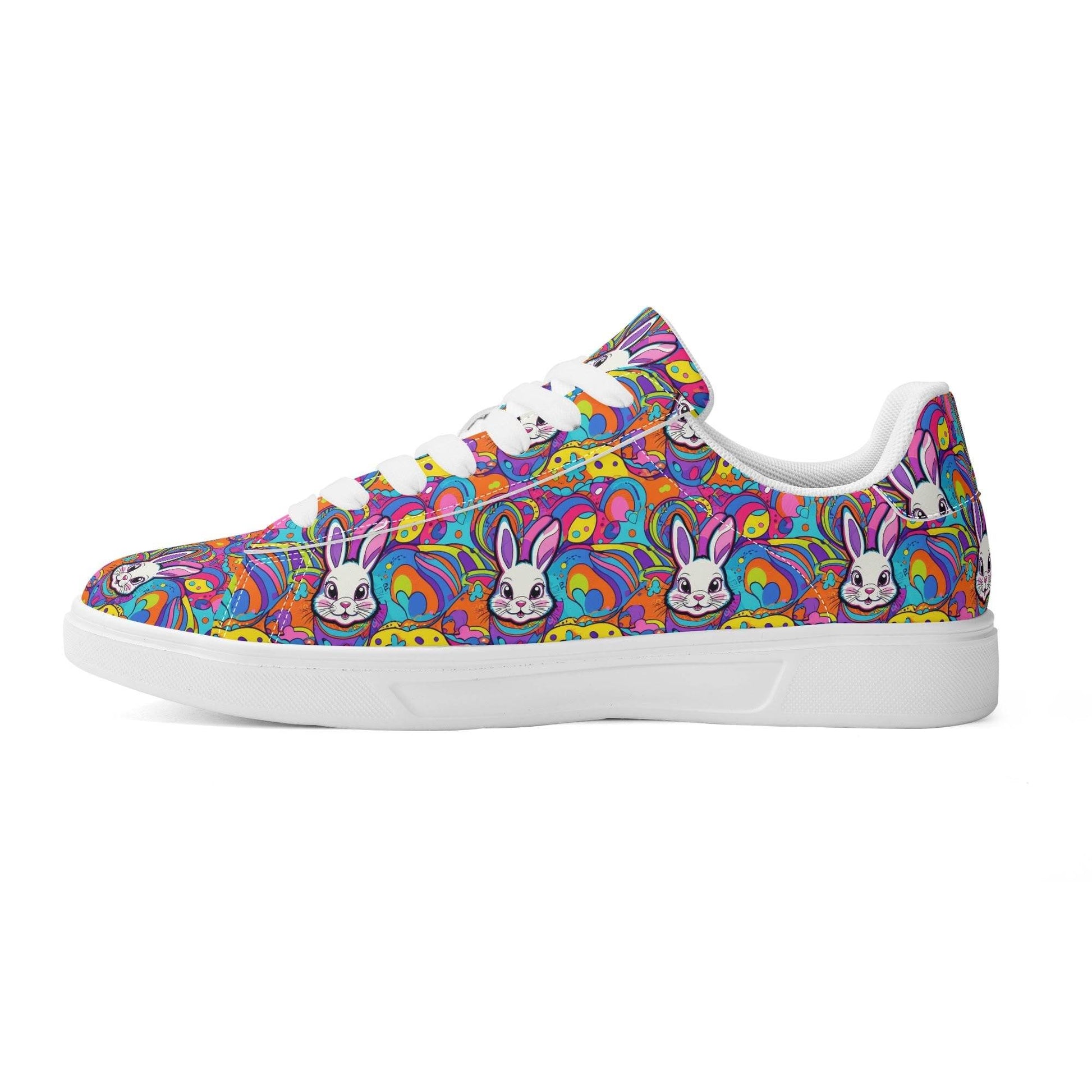 Trippy Bunny Lightweight Brand Low Top Leather Shoes - DeRose Seasonal