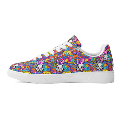 Trippy Bunny Lightweight Brand Low Top Leather Shoes - DeRose Seasonal
