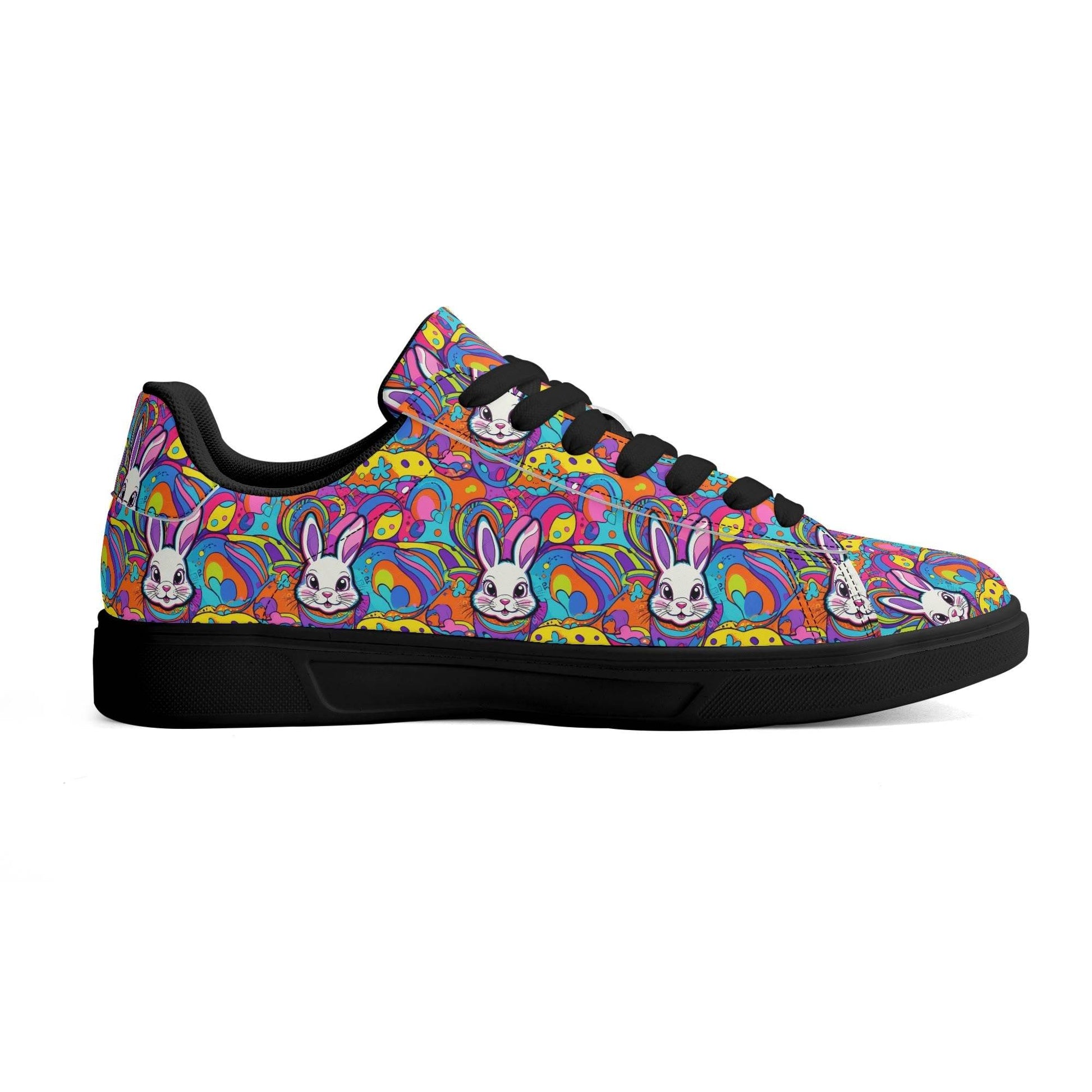 Trippy Bunny Lightweight Brand Low Top Leather Shoes - DeRose Seasonal