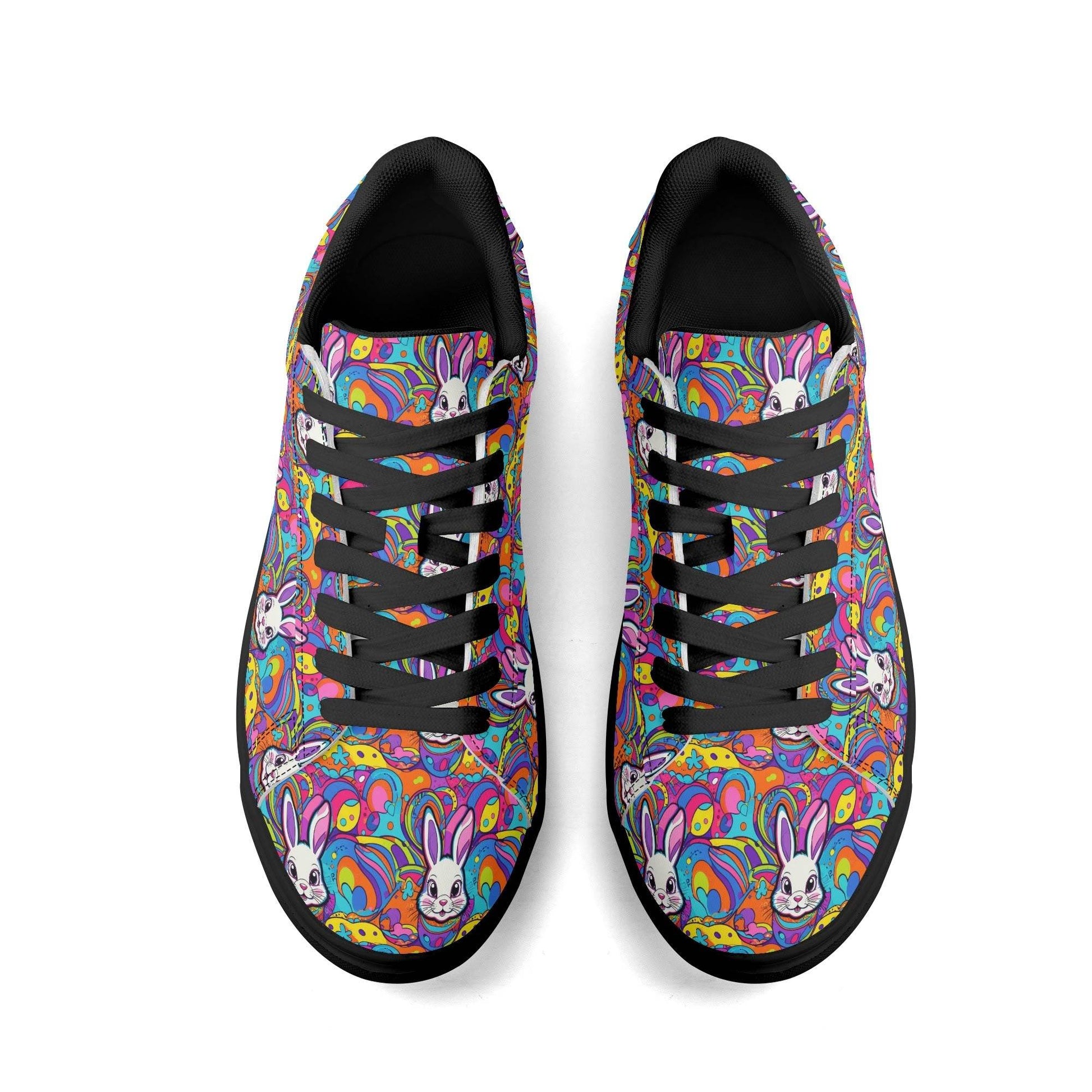 Trippy Bunny Lightweight Brand Low Top Leather Shoes - DeRose Seasonal