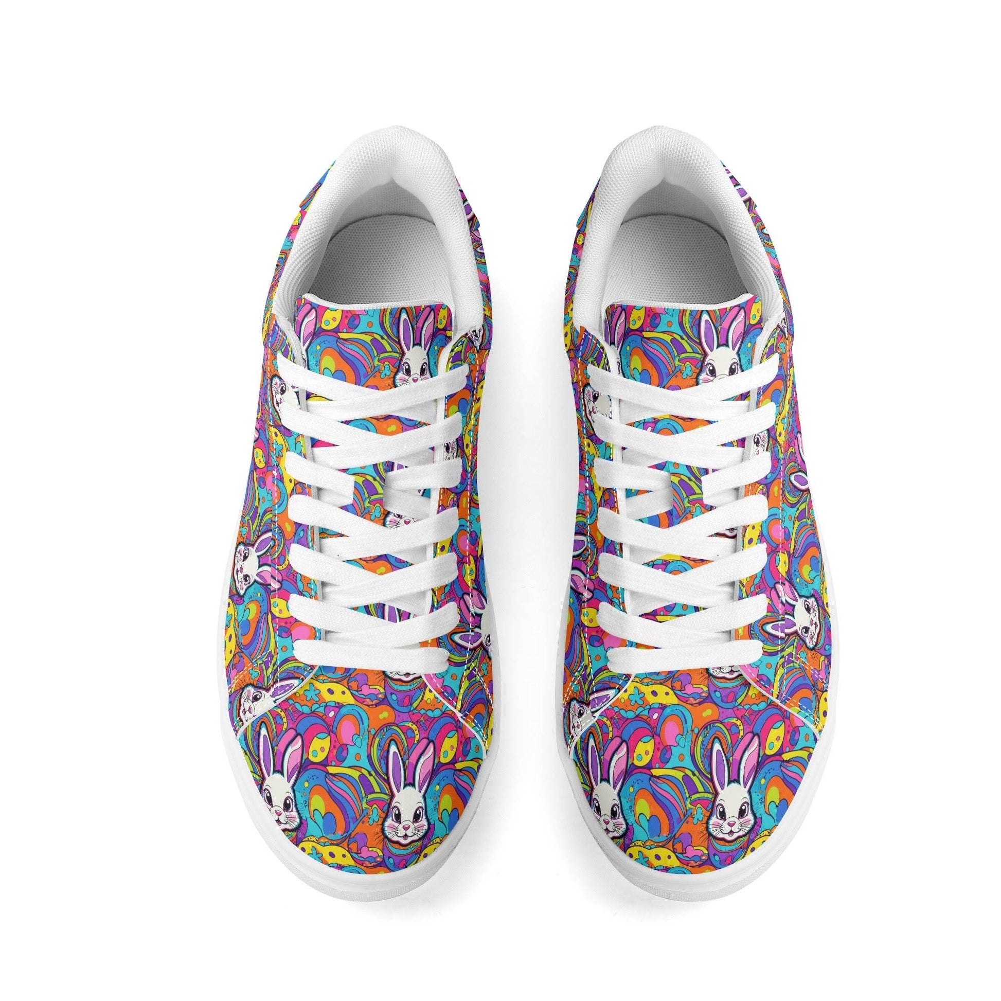 Trippy Bunny Lightweight Brand Low Top Leather Shoes - DeRose Seasonal