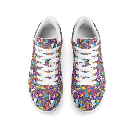 Trippy Bunny Lightweight Brand Low Top Leather Shoes - DeRose Seasonal