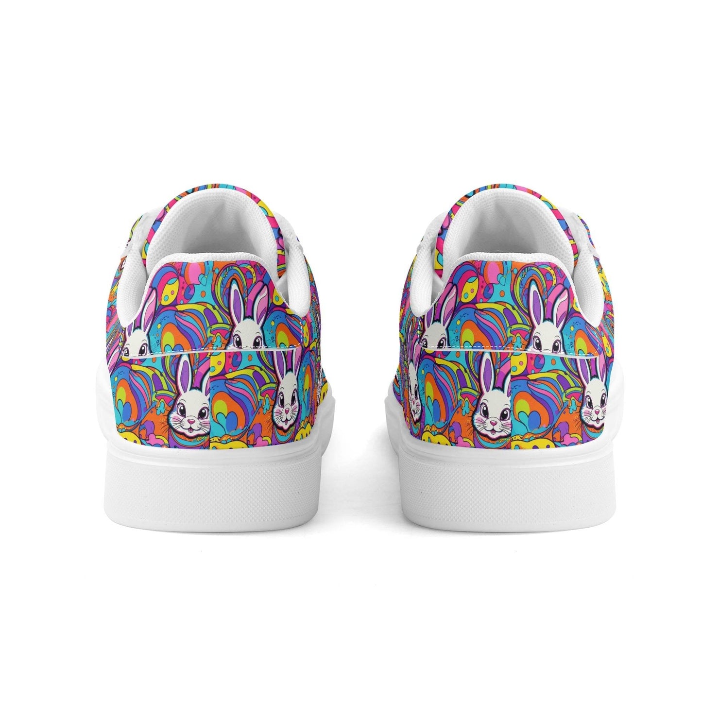 Trippy Bunny Lightweight Brand Low Top Leather Shoes - DeRose Seasonal