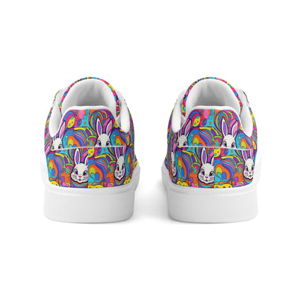 Trippy Bunny Lightweight Brand Low Top Leather Shoes - DeRose Seasonal