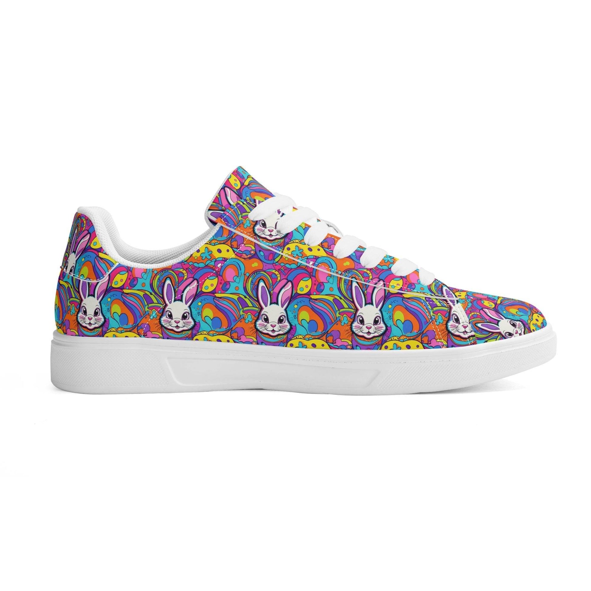 Trippy Bunny Lightweight Brand Low Top Leather Shoes - DeRose Seasonal