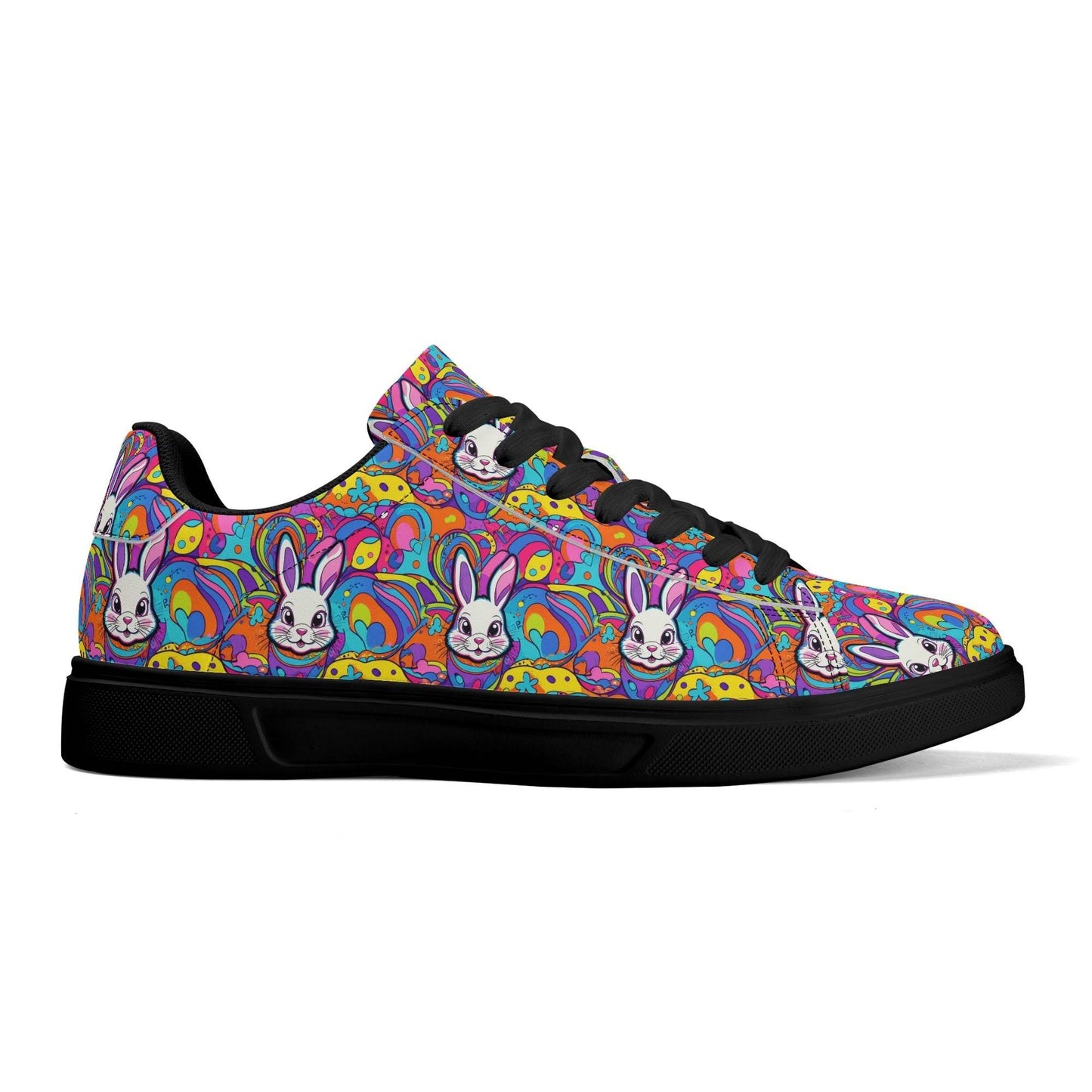 Trippy Bunny Lightweight Brand Low Top Leather Shoes - DeRose Seasonal