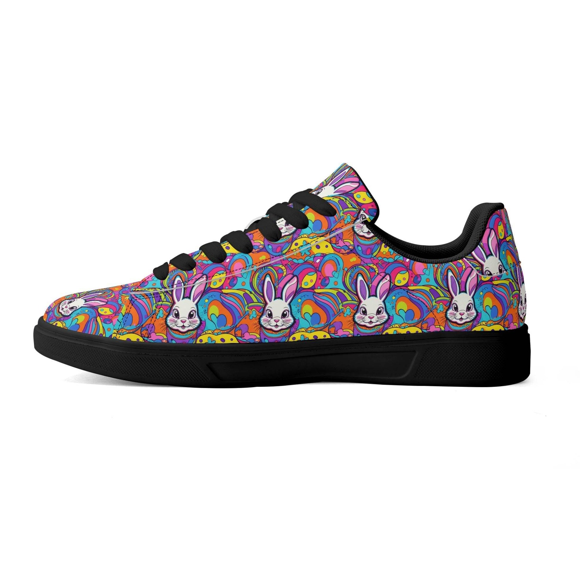 Trippy Bunny Lightweight Brand Low Top Leather Shoes - DeRose Seasonal
