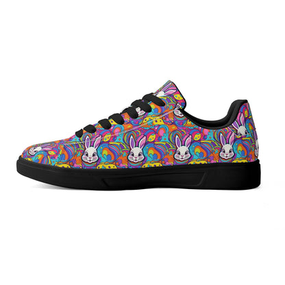 Trippy Bunny Lightweight Brand Low Top Leather Shoes - DeRose Seasonal