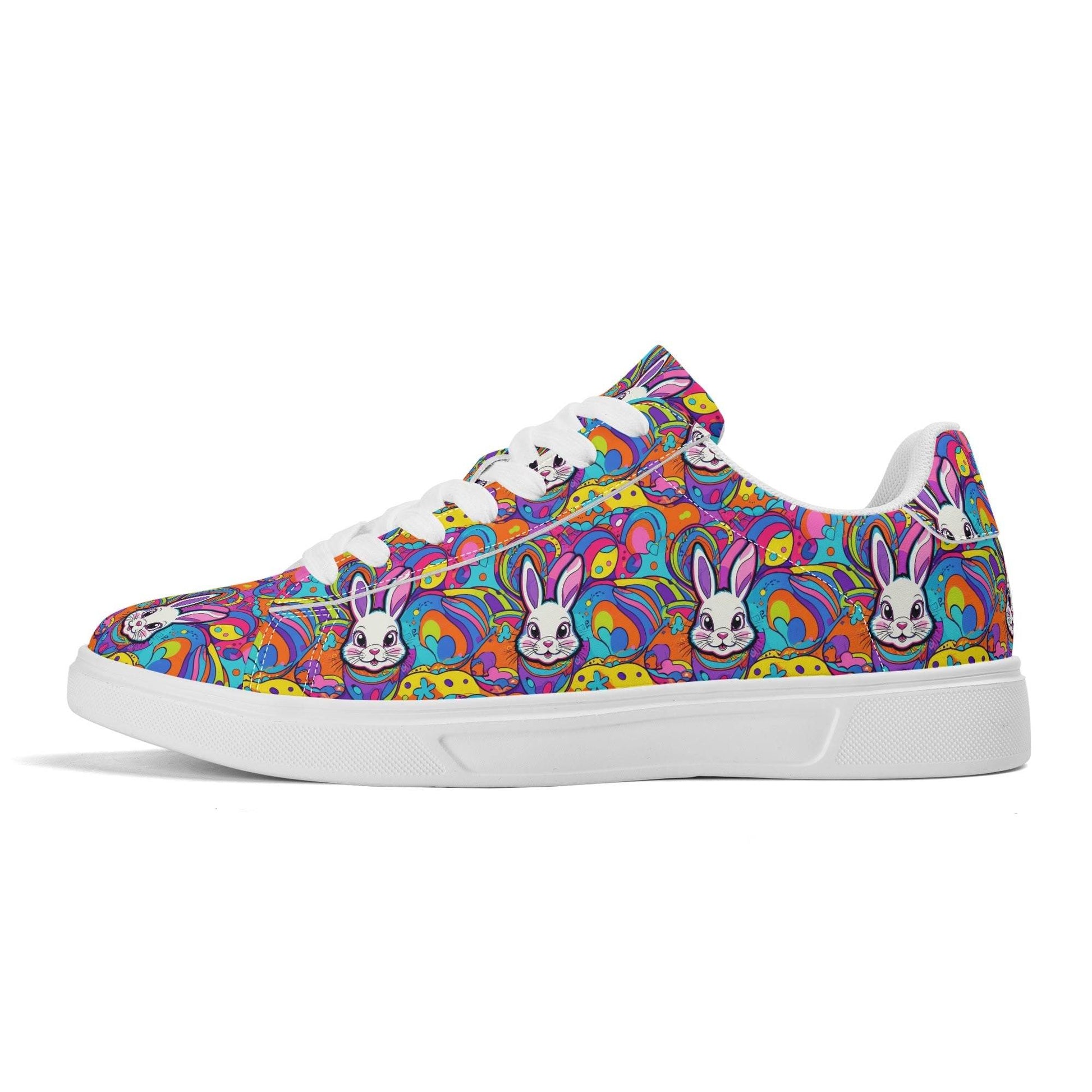 Trippy Bunny Lightweight Brand Low Top Leather Shoes - DeRose Seasonal