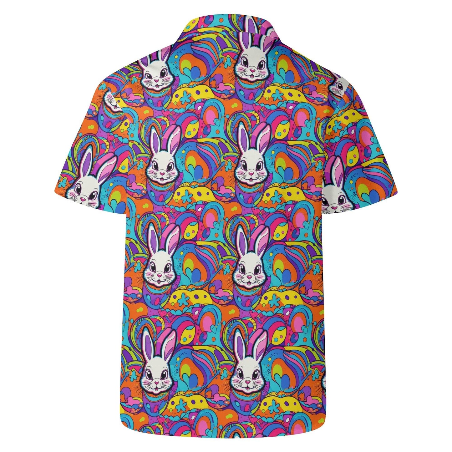 Trippy Bunny Men's Casual Hawaiian Shirt - DeRose Seasonal