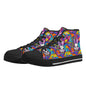Trippy Bunny Men's High Top Canvas Shoes - DeRose Seasonal