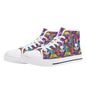 Trippy Bunny Men's High Top Canvas Shoes - DeRose Seasonal
