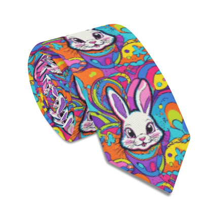 Trippy Bunny Men's Necktie - DeRose Seasonal