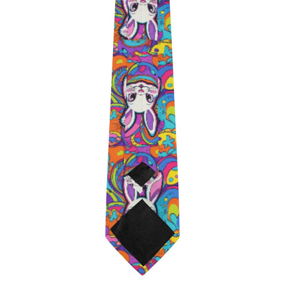 Trippy Bunny Men's Necktie - DeRose Seasonal