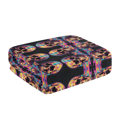 Trippy Skull Bath Towel - DeRose Seasonal