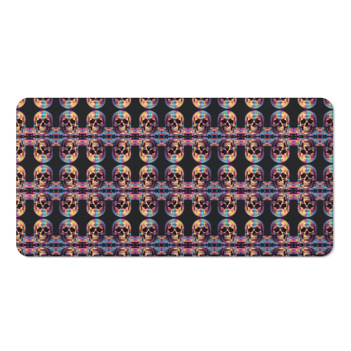 Trippy Skull Bath Towel - DeRose Seasonal