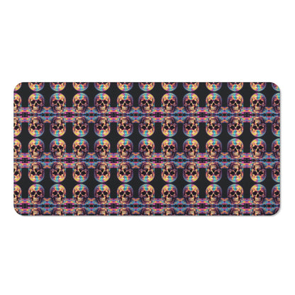 Trippy Skull Bath Towel - DeRose Seasonal