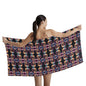 Trippy Skull Bath Towel - DeRose Seasonal