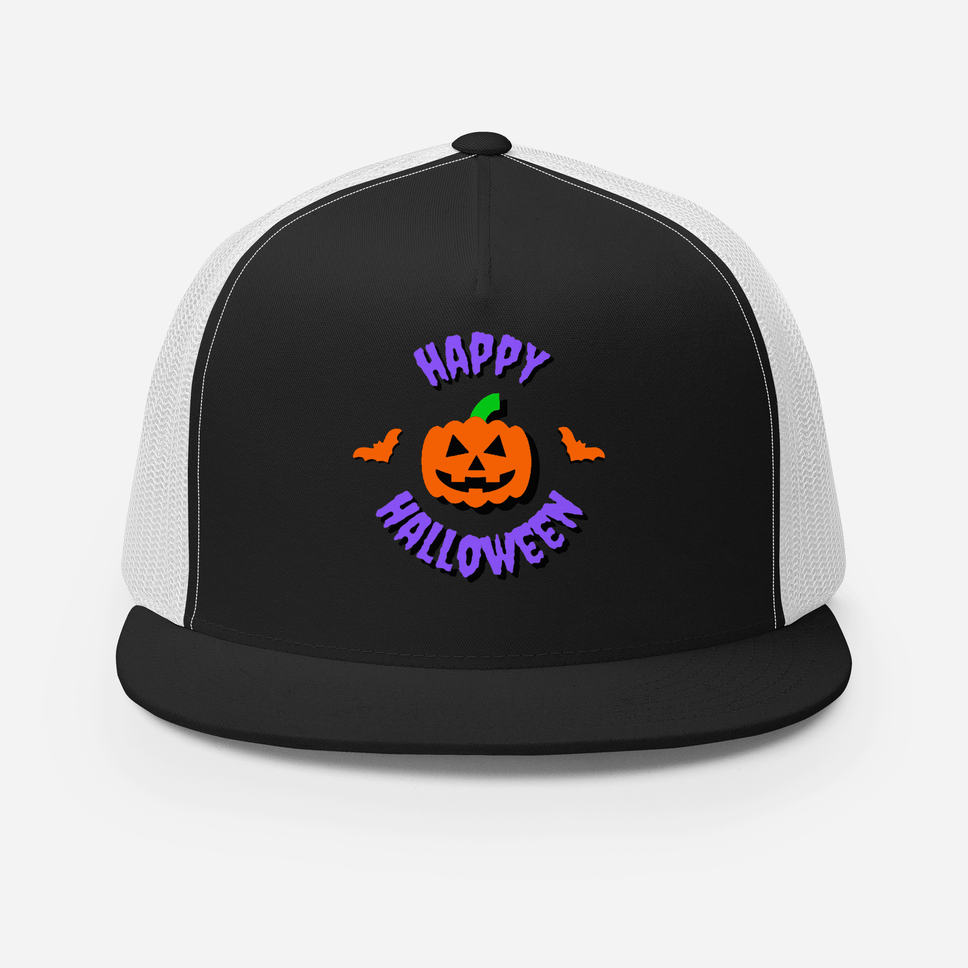 Happy Halloween Adjustable Trucker Cap - DeRose Seasonal
