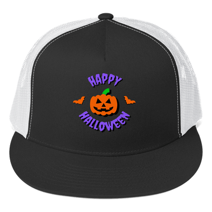 Happy Halloween Adjustable Trucker Cap - DeRose Seasonal