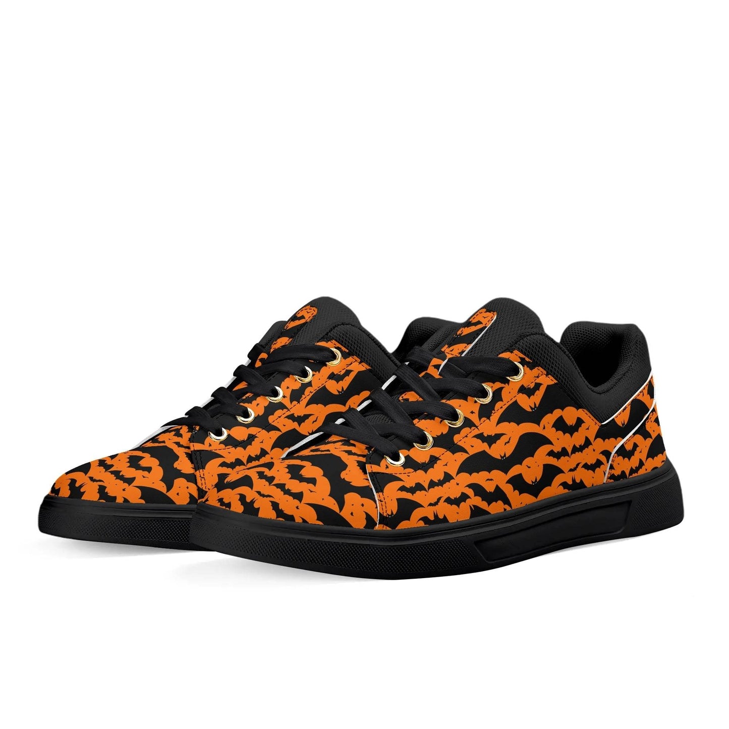 Unisex Halloween Bats Lightweight Brand Low Top Mesh Shoes - DeRose Seasonal