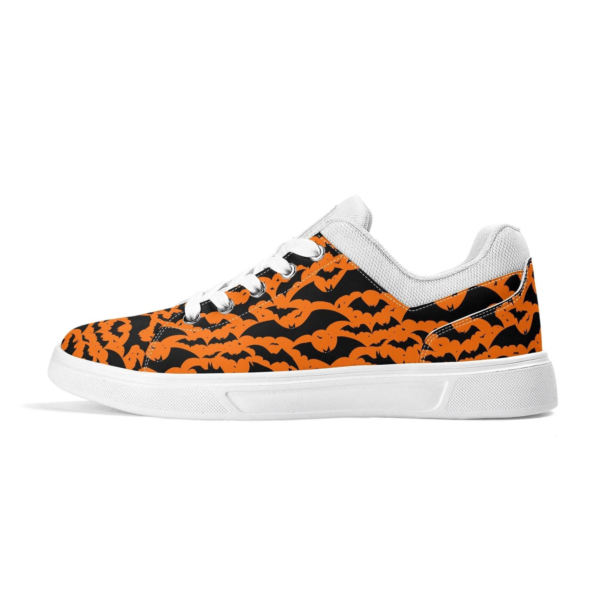 Unisex Halloween Bats Lightweight Brand Low Top Mesh Shoes - DeRose Seasonal