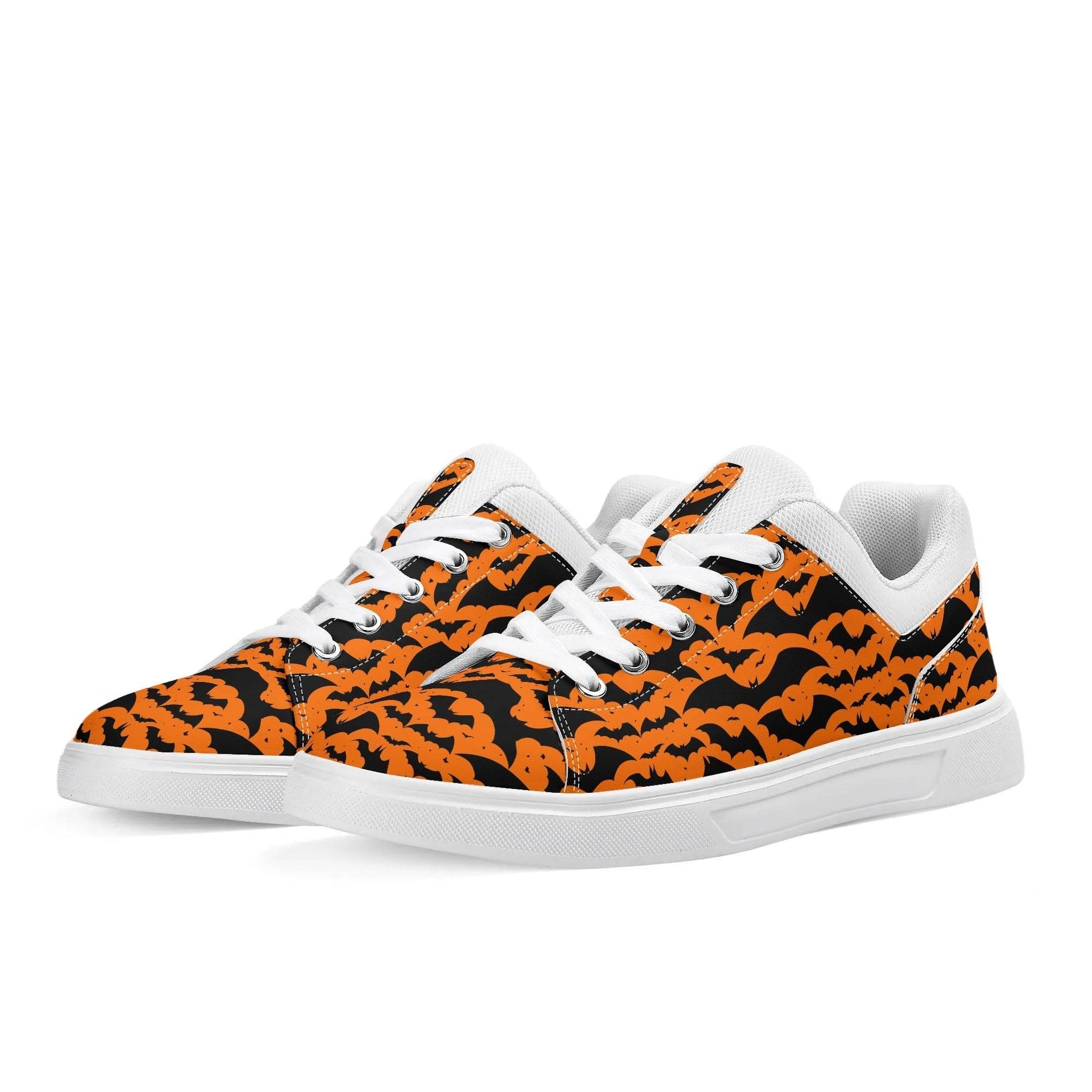 Unisex Halloween Bats Lightweight Brand Low Top Mesh Shoes - DeRose Seasonal