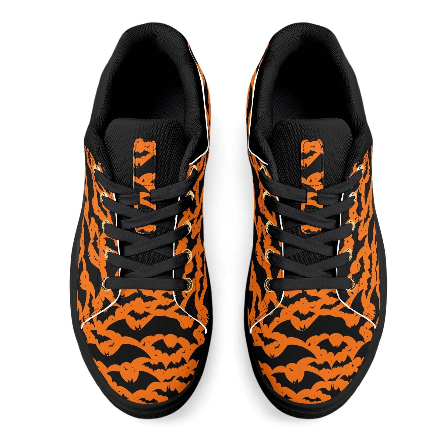 Unisex Halloween Bats Lightweight Brand Low Top Mesh Shoes - DeRose Seasonal