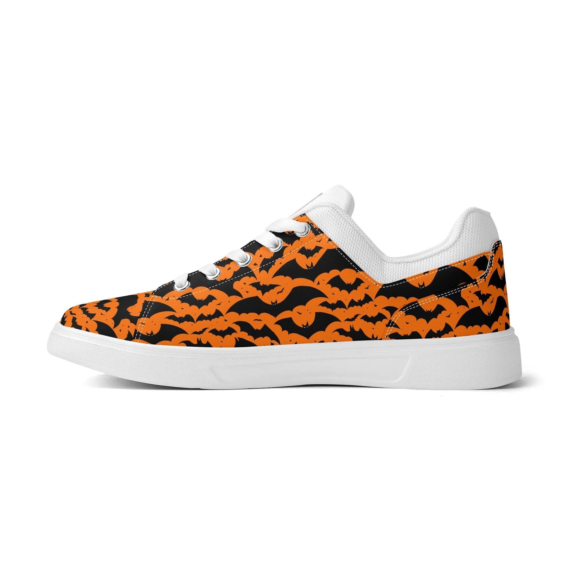 Unisex Halloween Bats Lightweight Brand Low Top Mesh Shoes - DeRose Seasonal