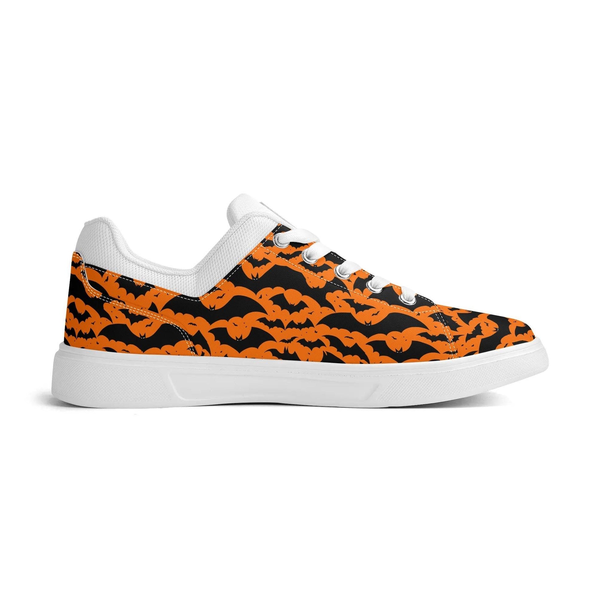 Unisex Halloween Bats Lightweight Brand Low Top Mesh Shoes - DeRose Seasonal