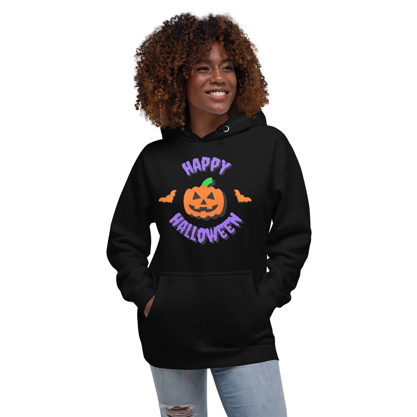 Unisex Happy Halloween Streetwear Hoodie - DeRose Seasonal