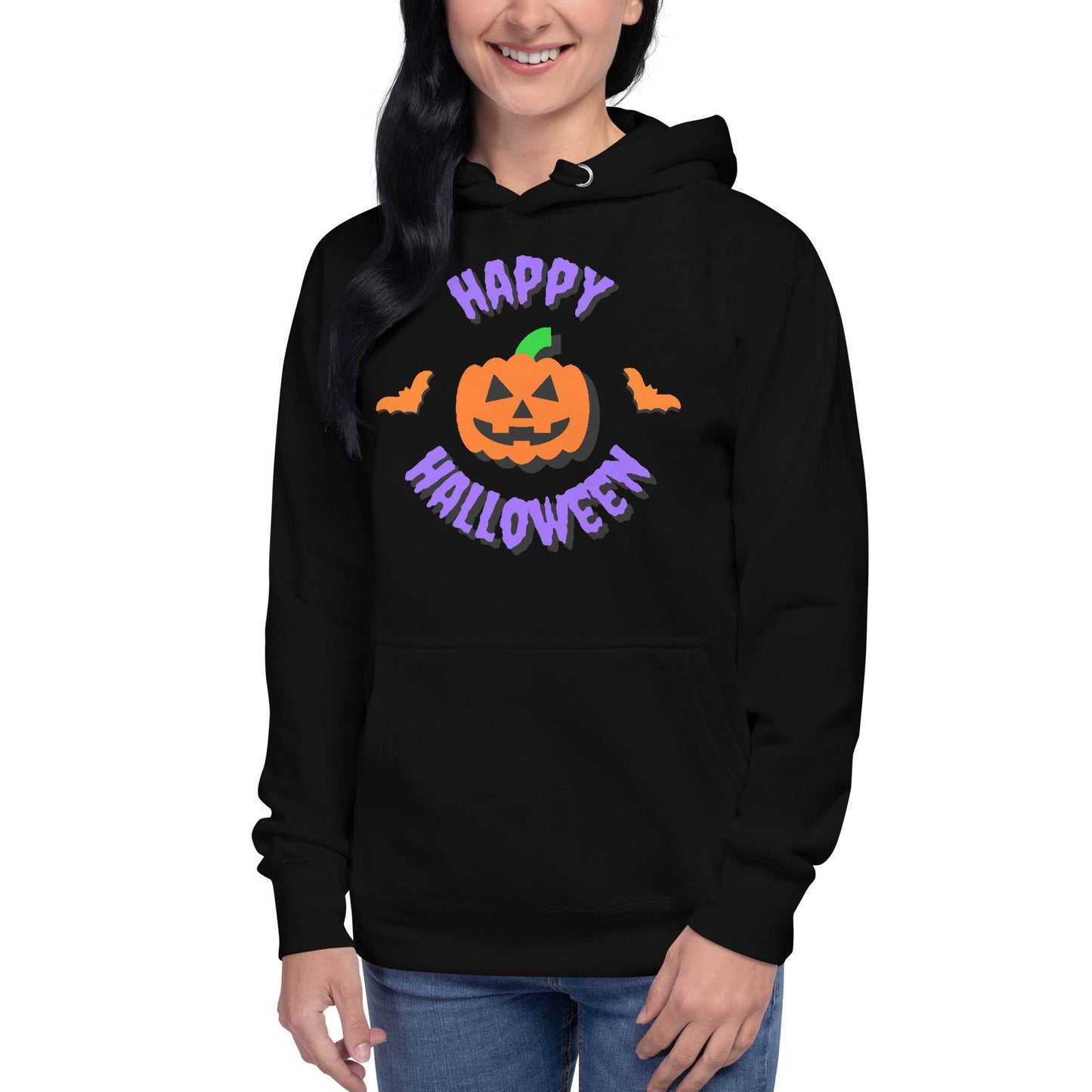Unisex Happy Halloween Streetwear Hoodie - DeRose Seasonal