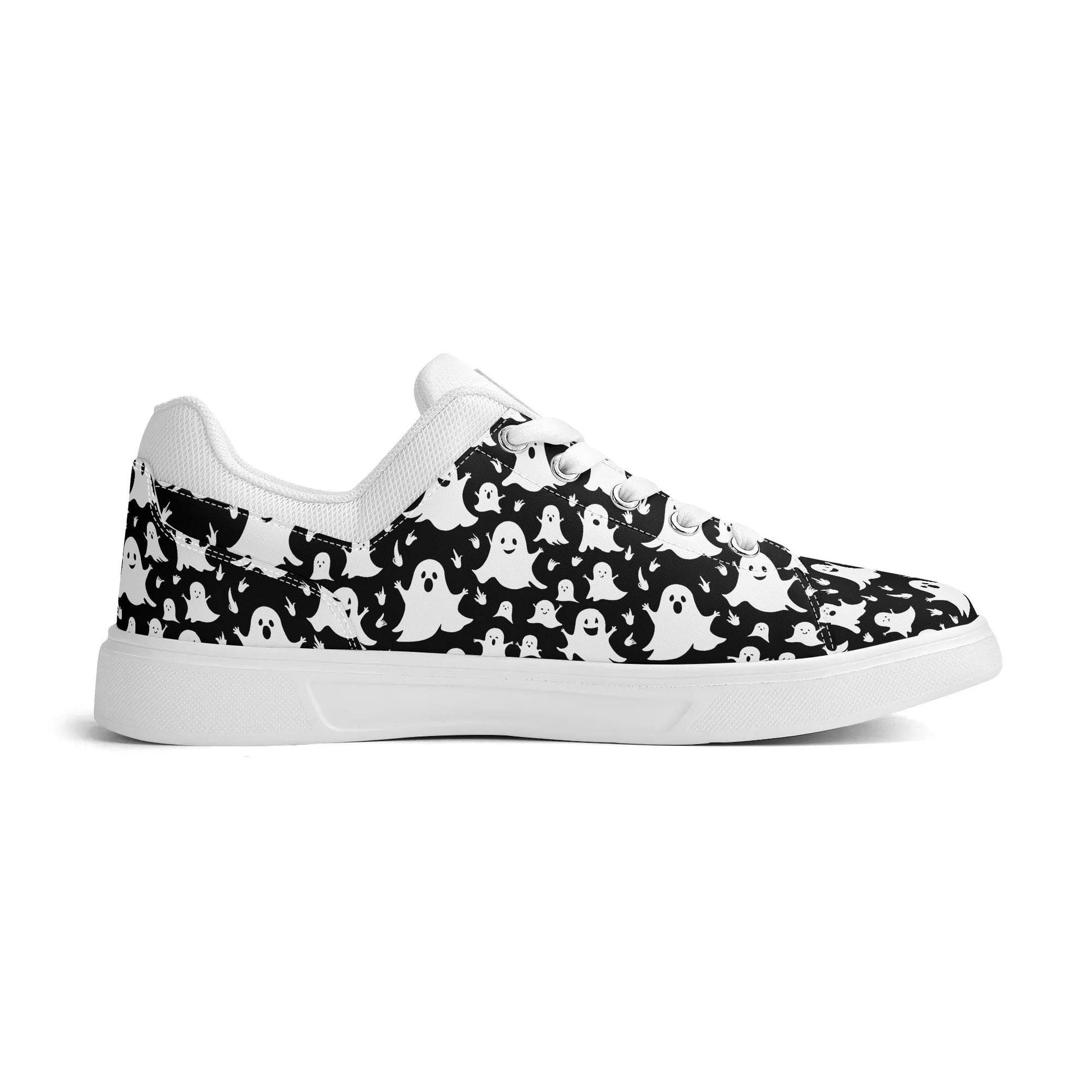 Unisex Spooky Ghost Lightweight Brand Low Top Mesh Shoes - DeRose Seasonal
