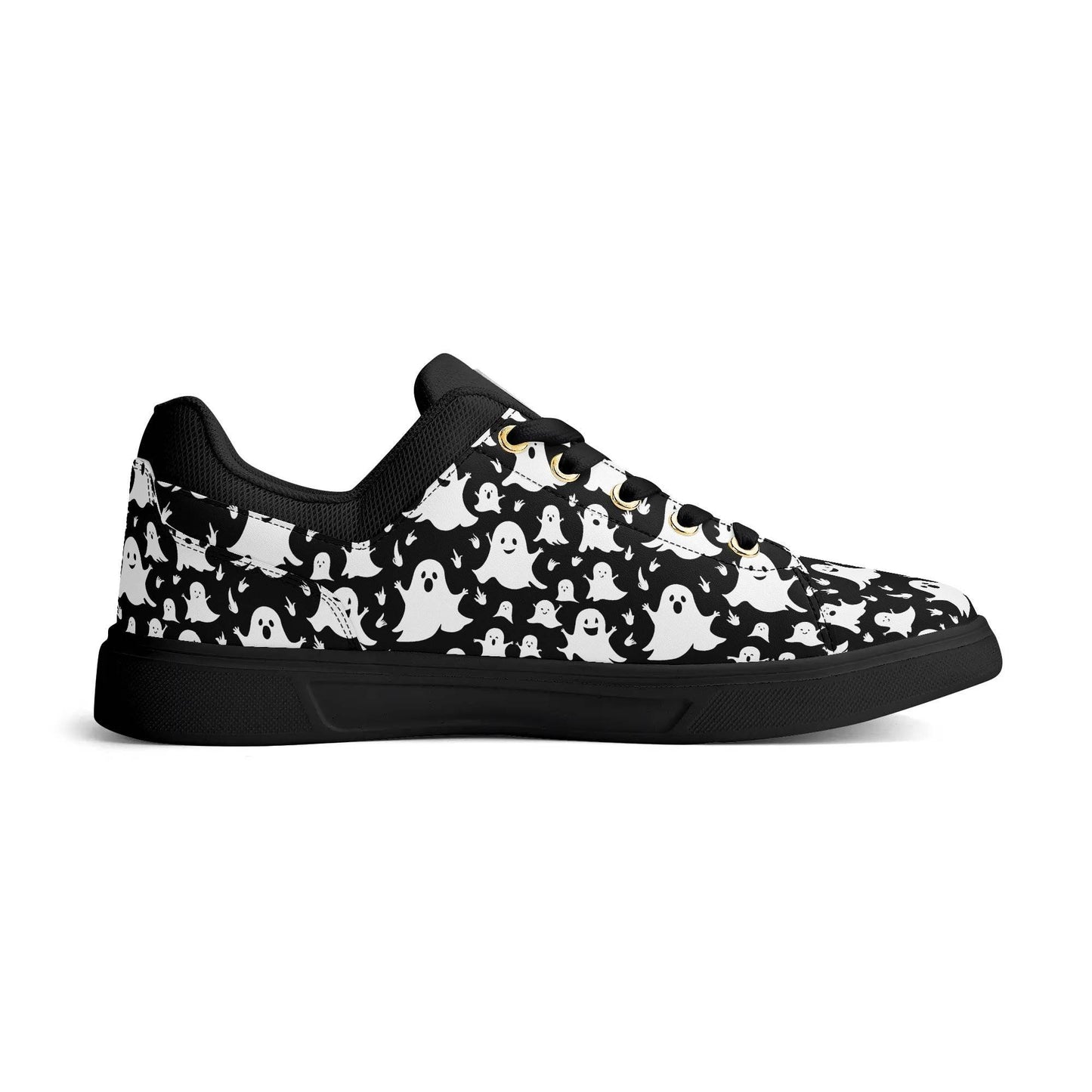 Unisex Spooky Ghost Lightweight Brand Low Top Mesh Shoes - DeRose Seasonal